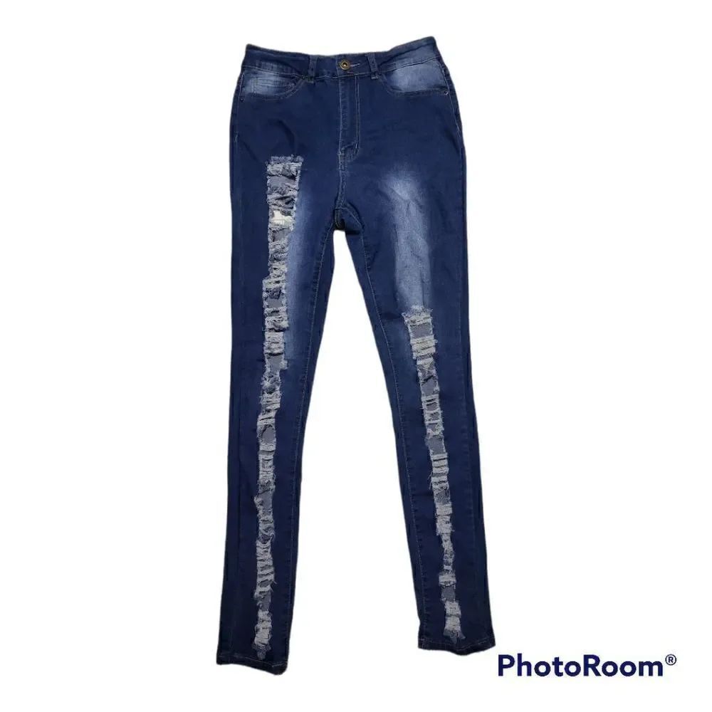 Redfox Destroyed Skinny Jeans